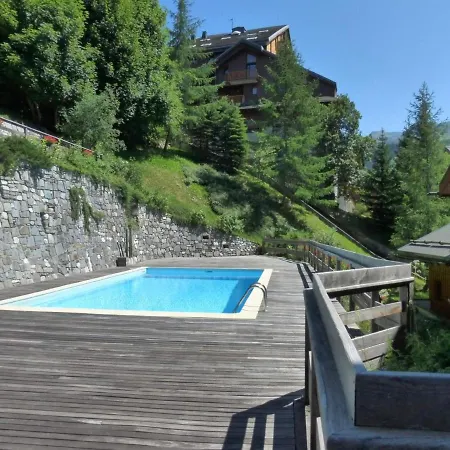 Duplex 4p Avec Terrasse, Piscine Et Garage - Meribel Centre, 8 Pers. - Fr-1-411-71 Les Allues